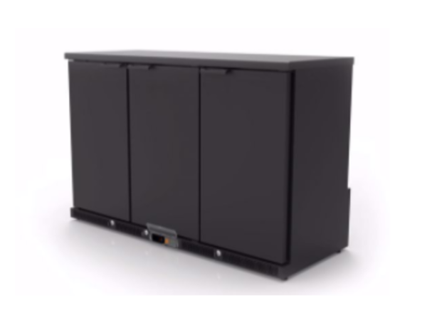 Bar cooling | Black | 3 Doors | Premium Line