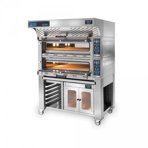 GAM AZZURRO Series Stone Deck Pizza Oven – 6  x 34cm pizzas FORA6TR400A_64ab9a8a2cca2.jpeg